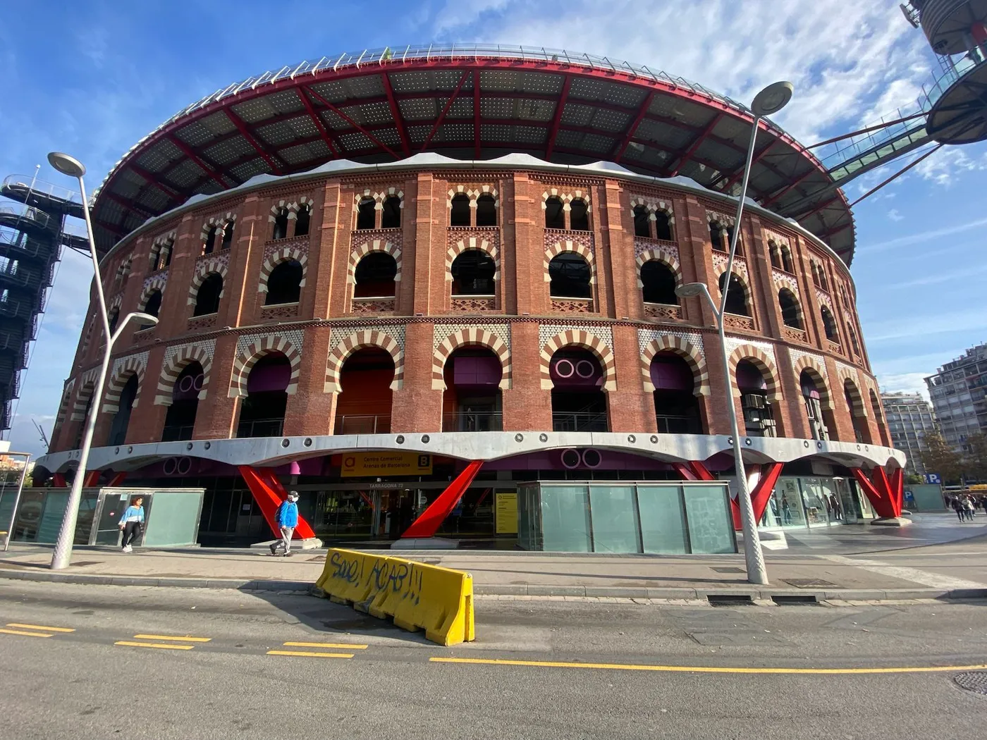 The former bullring of Las Arenas, Barcelona