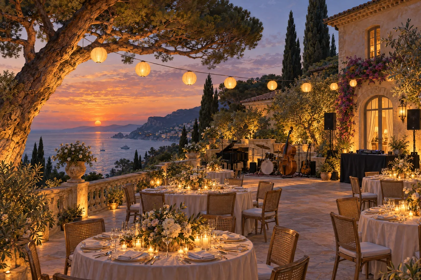Private events: Concept visualization