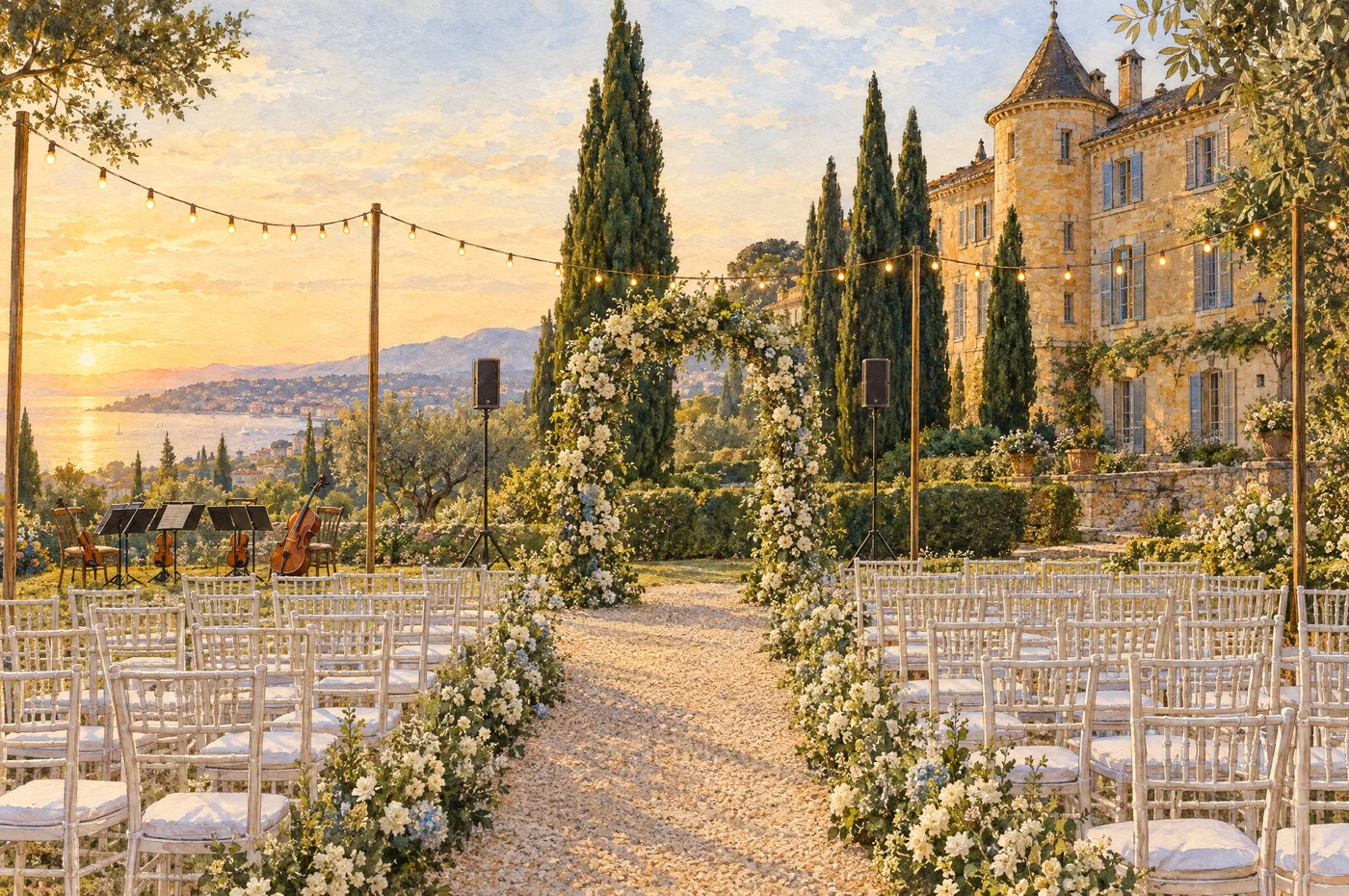 Weddings: Concept visualization