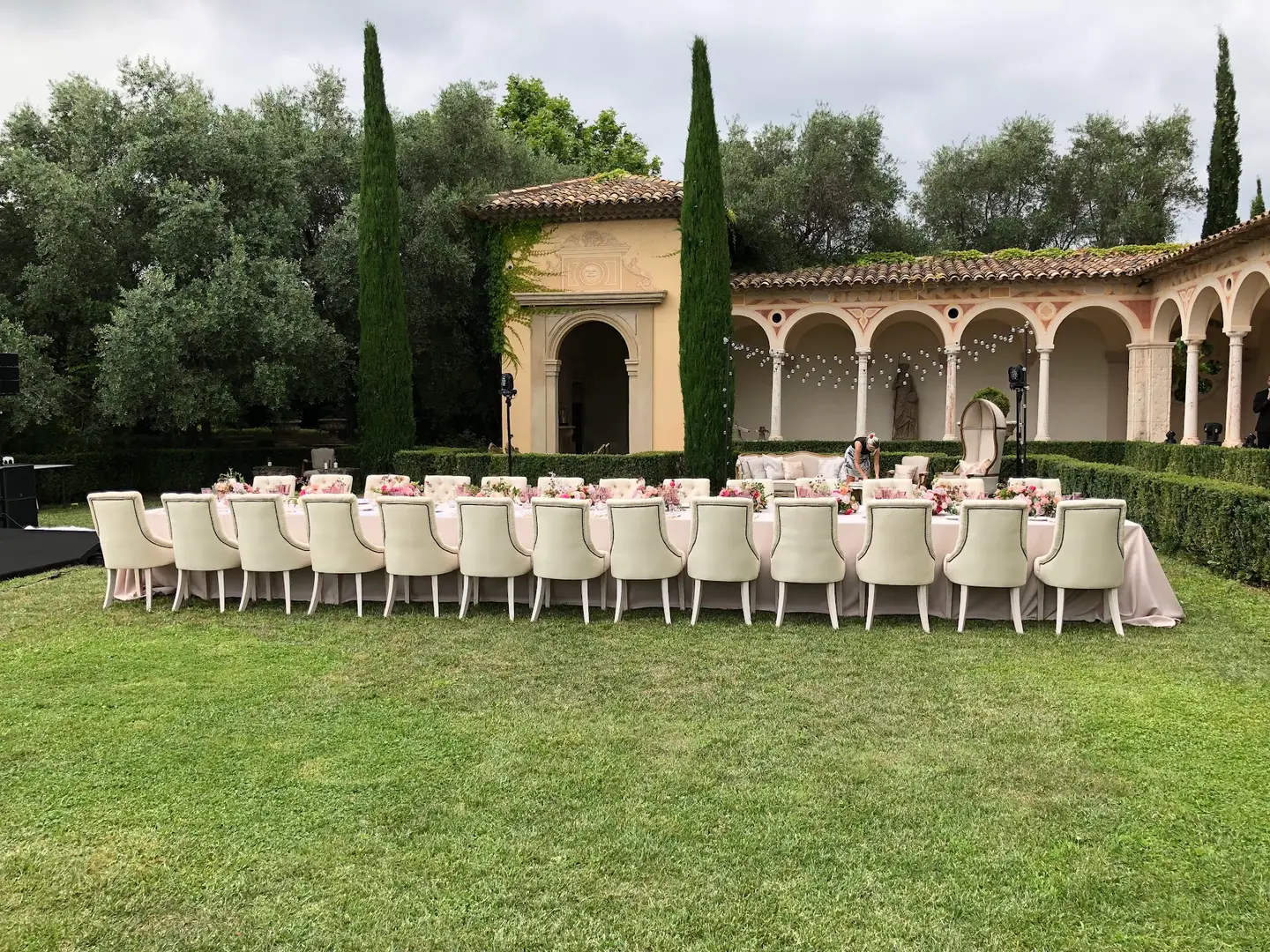 Château Diter, Grasse, France : photo d'événement 5, production technique PWR Production