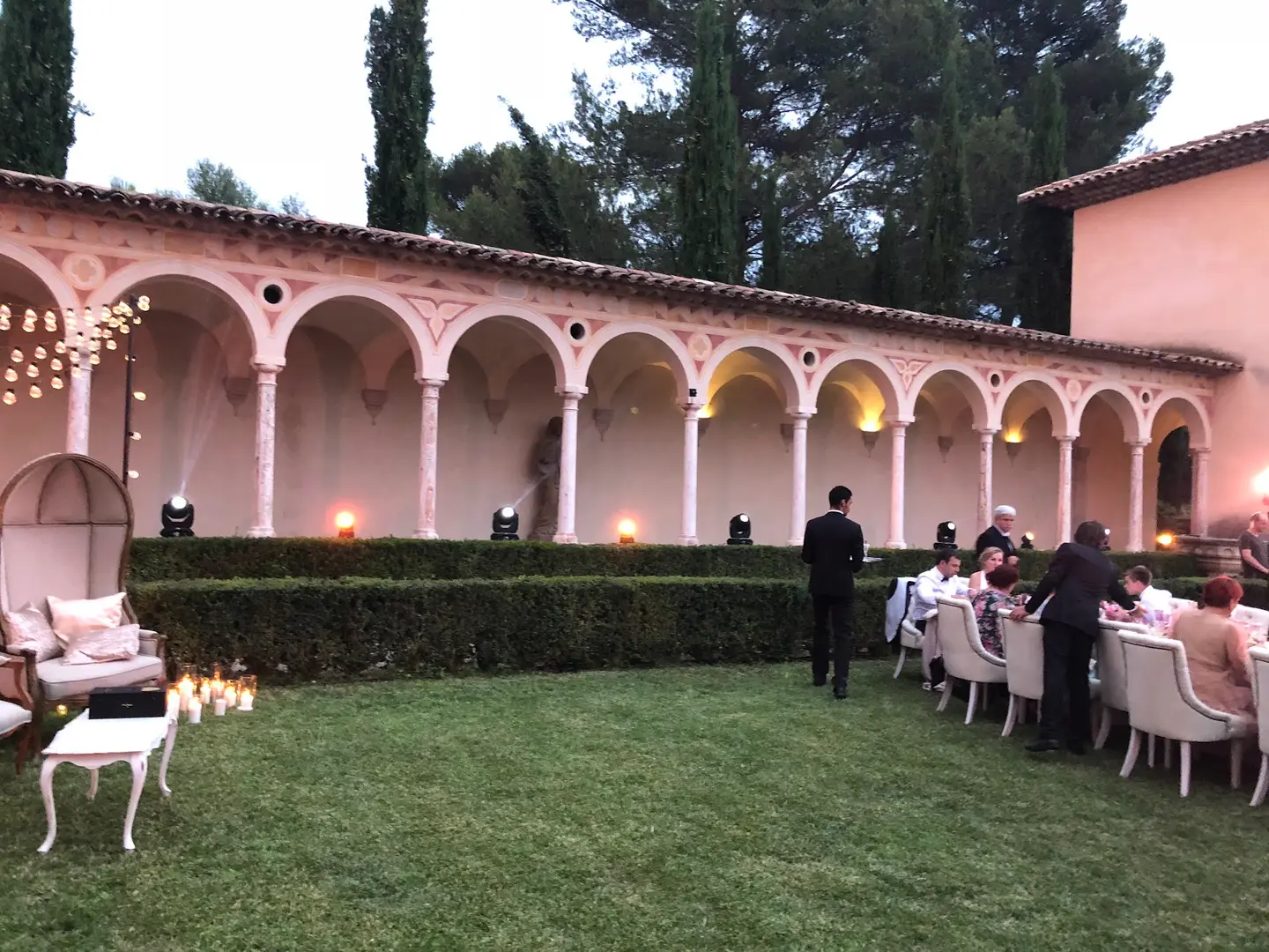 Château Diter, Grasse, France : photo d'événement 8, production technique PWR Production