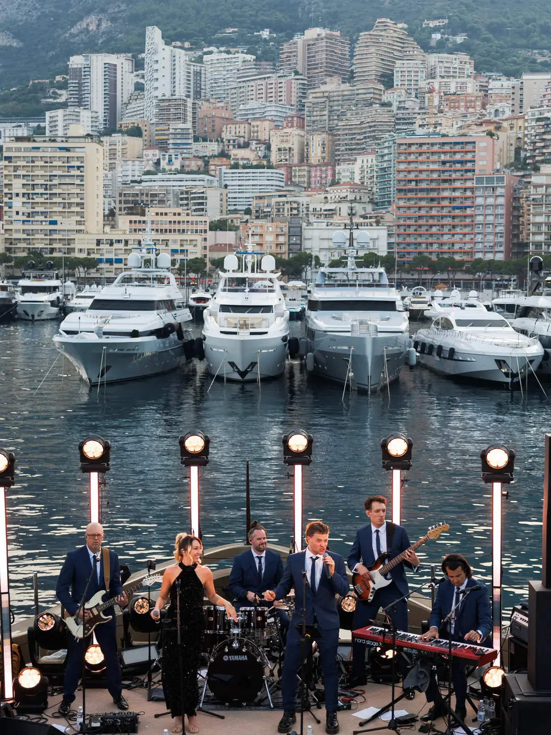 M/Y Anjelif, Private charter yacht — Mediterranean & Caribbean: event photo 2, technical production by PWR Production