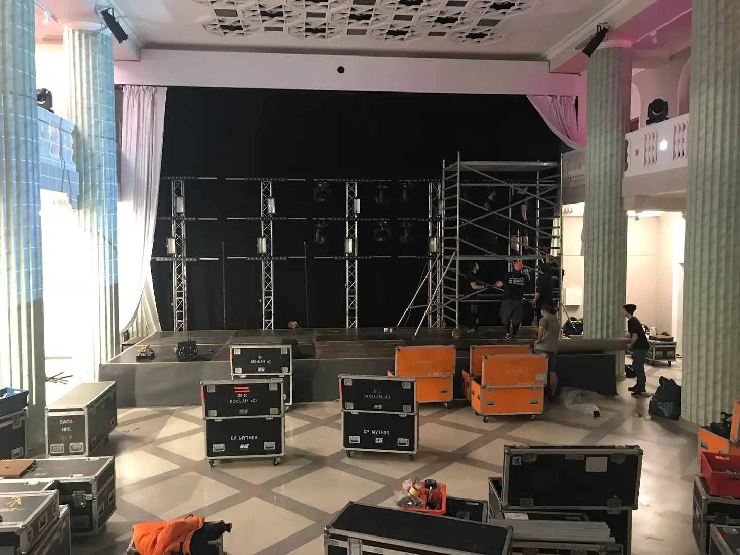 VEF Kultūras pils, Riga, Latvia: фото мероприятия 2, техническое сопровождение PWR Production