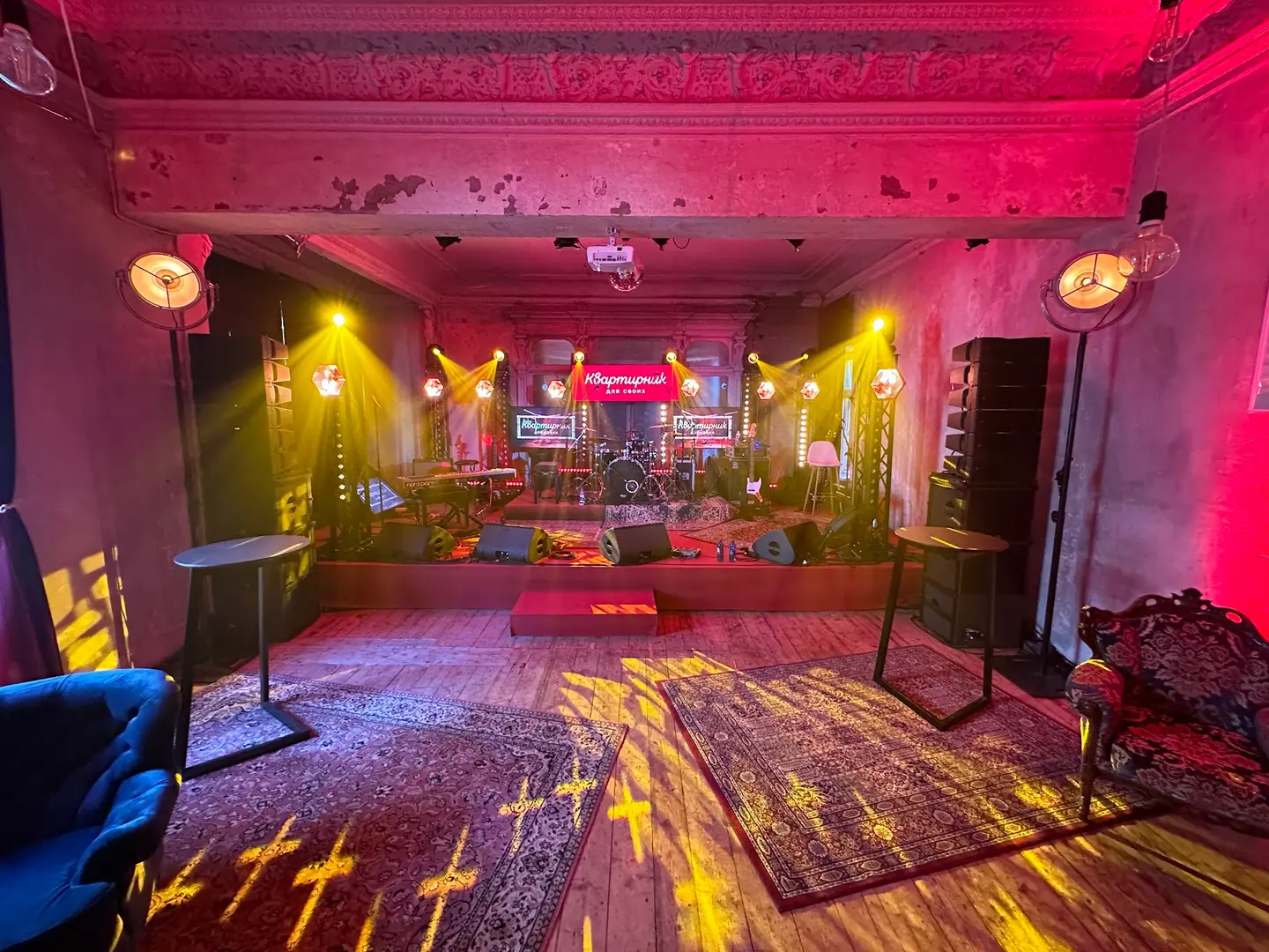 Villa von Stricka, Riga, Latvia: event photo 4, technical production by PWR Production