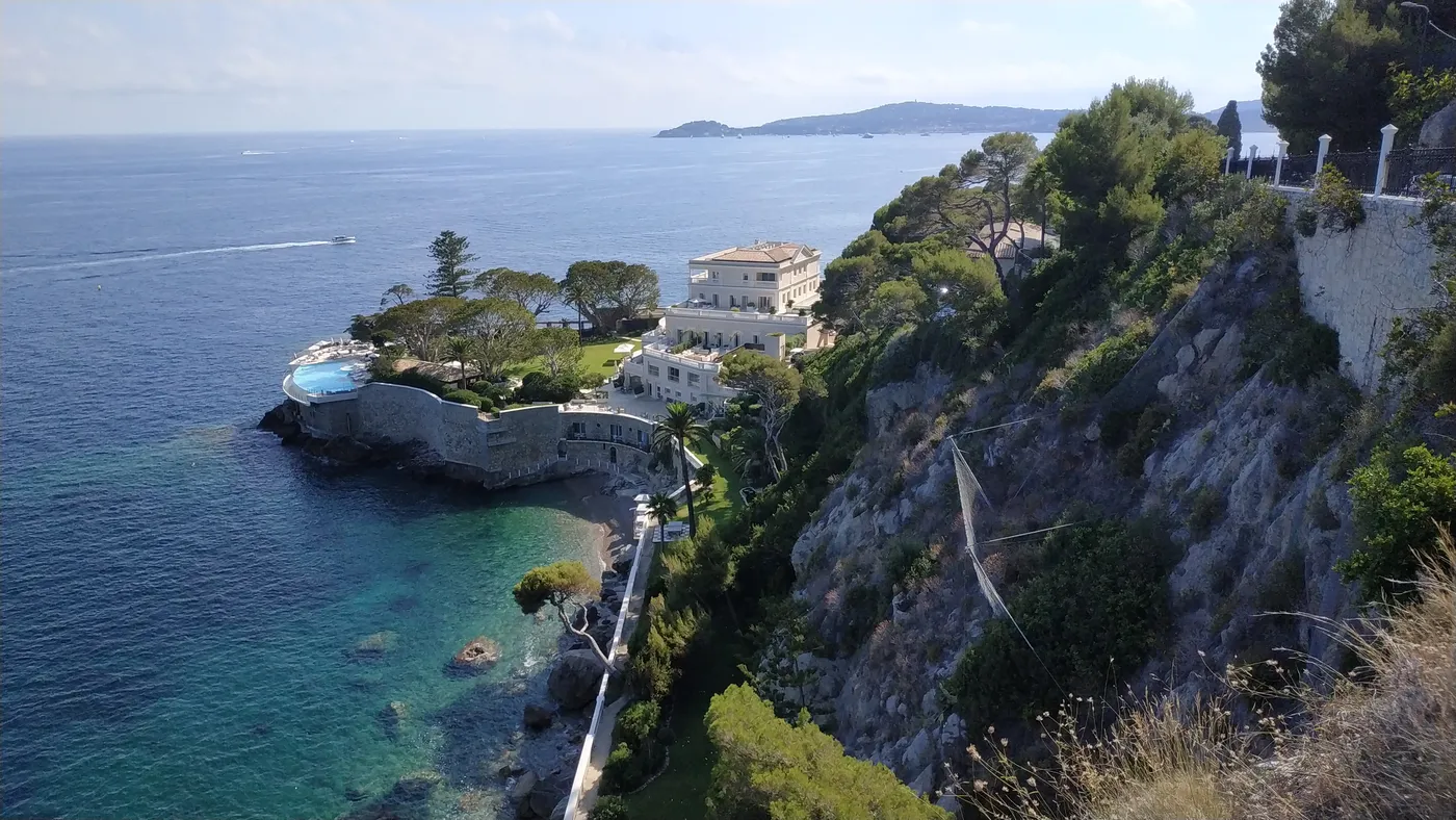 Cap Estel, Èze-Bord-de-Mer, France : copie 3D du lieu dans la bibliothèque PWR Production