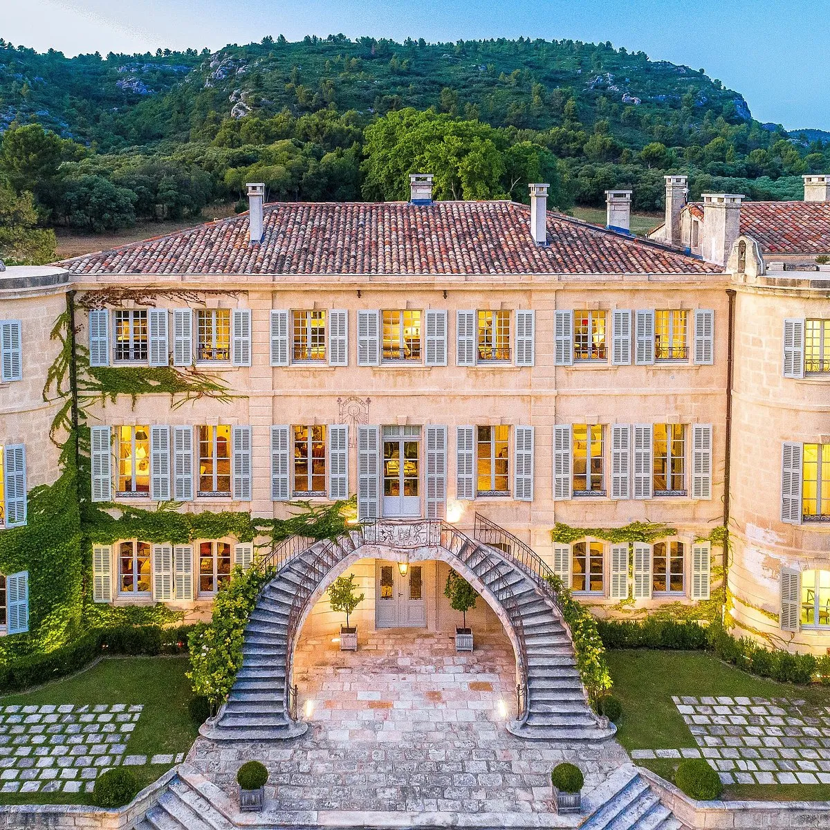 Château d'Estoublon, Fontvieille, France : copie 3D du lieu dans la bibliothèque PWR Production