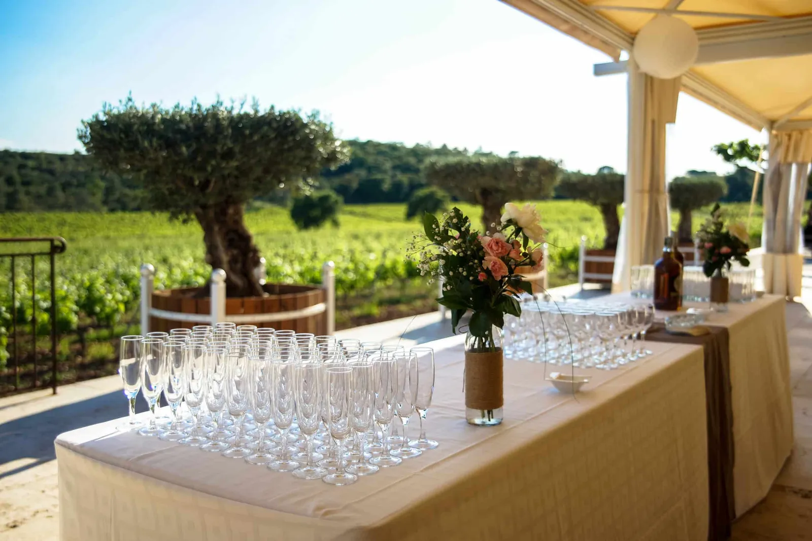 Domaine de la Bouverie, Roquebrune-sur-Argens, France: площадка для мероприятий