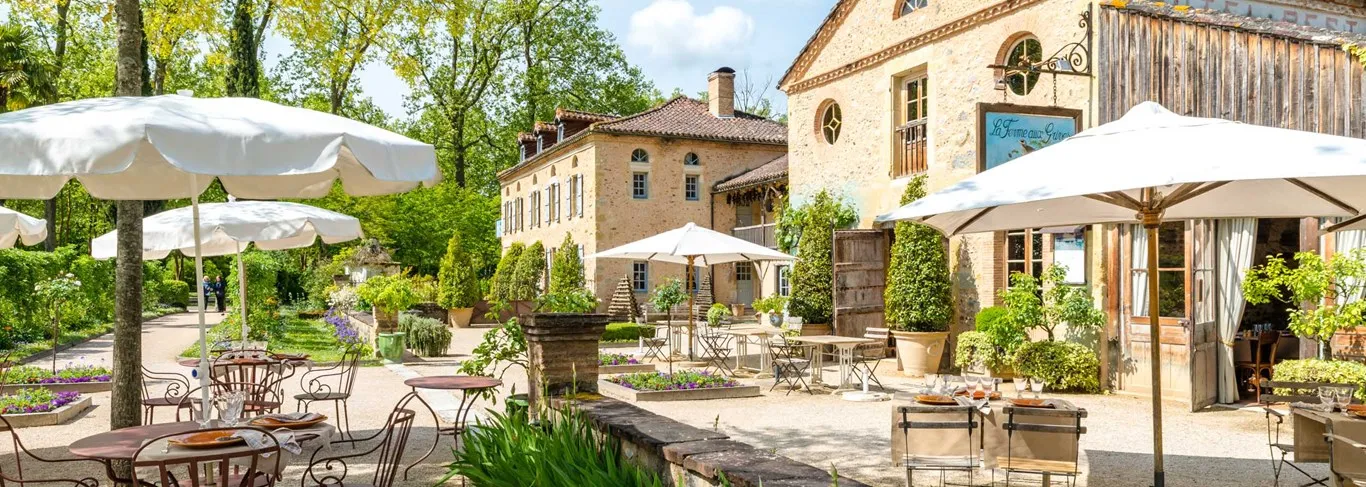 Les Prés d'Eugénie — Michel Guérard, Eugénie-les-Bains, France: площадка для мероприятий