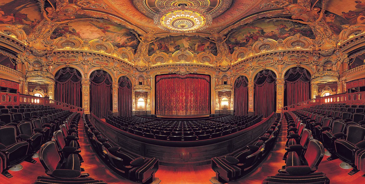 Opéra de Monte-Carlo, Monaco : copie 3D du lieu dans la bibliothèque PWR Production