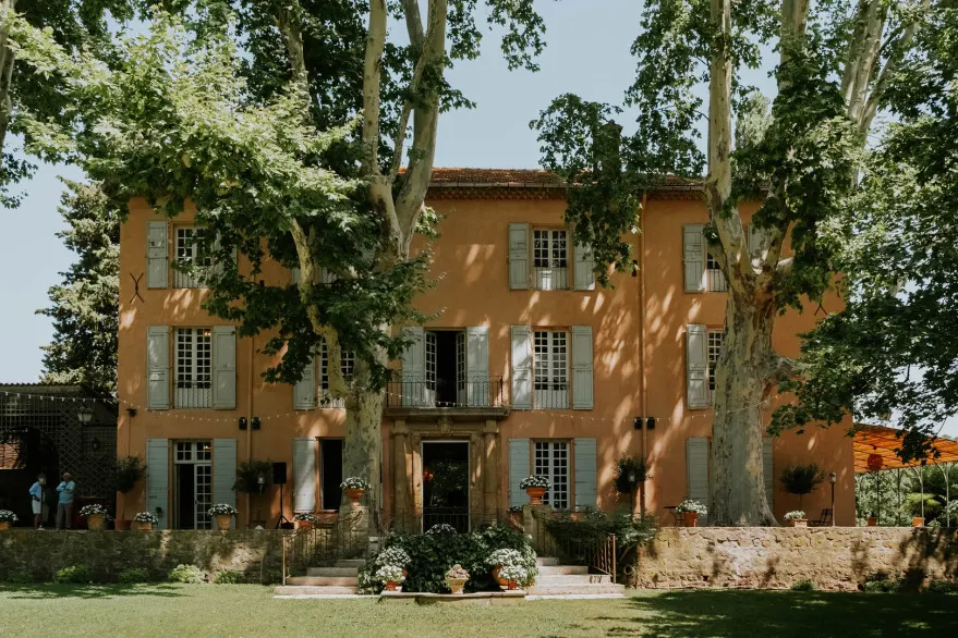Bastide de Puget, near Aix-en-Provence, France: площадка для мероприятий