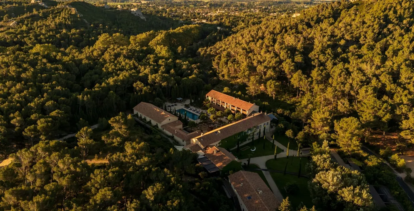 Domaine de Manville, Les Baux-de-Provence, France: площадка для мероприятий
