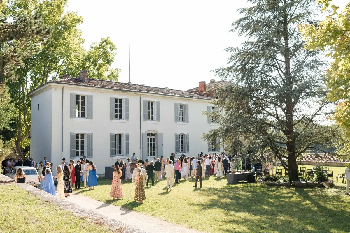 Domaine la Castelette, La Tour-d'Aigues, France: площадка для мероприятий