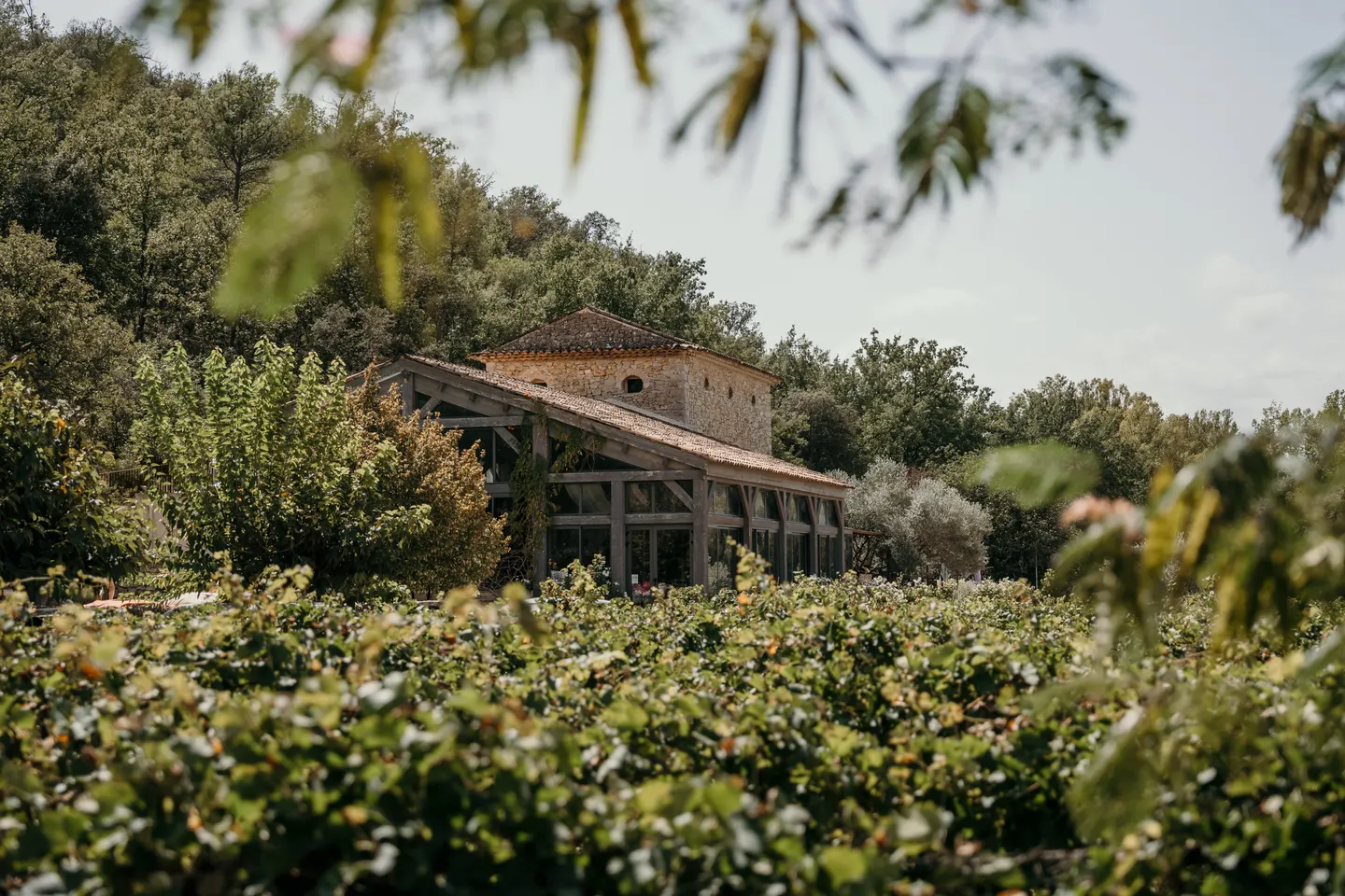 La Bastide de Fangouse, Entrecasteaux, France: площадка для мероприятий