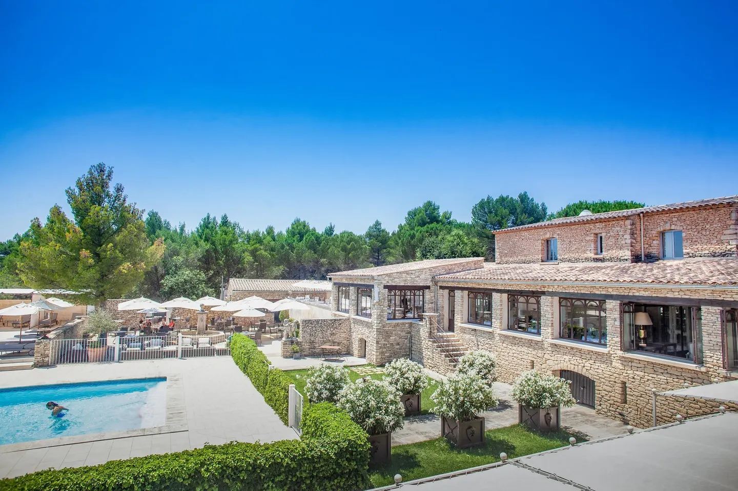 Le Phébus & Spa, Joucas, France: площадка для мероприятий