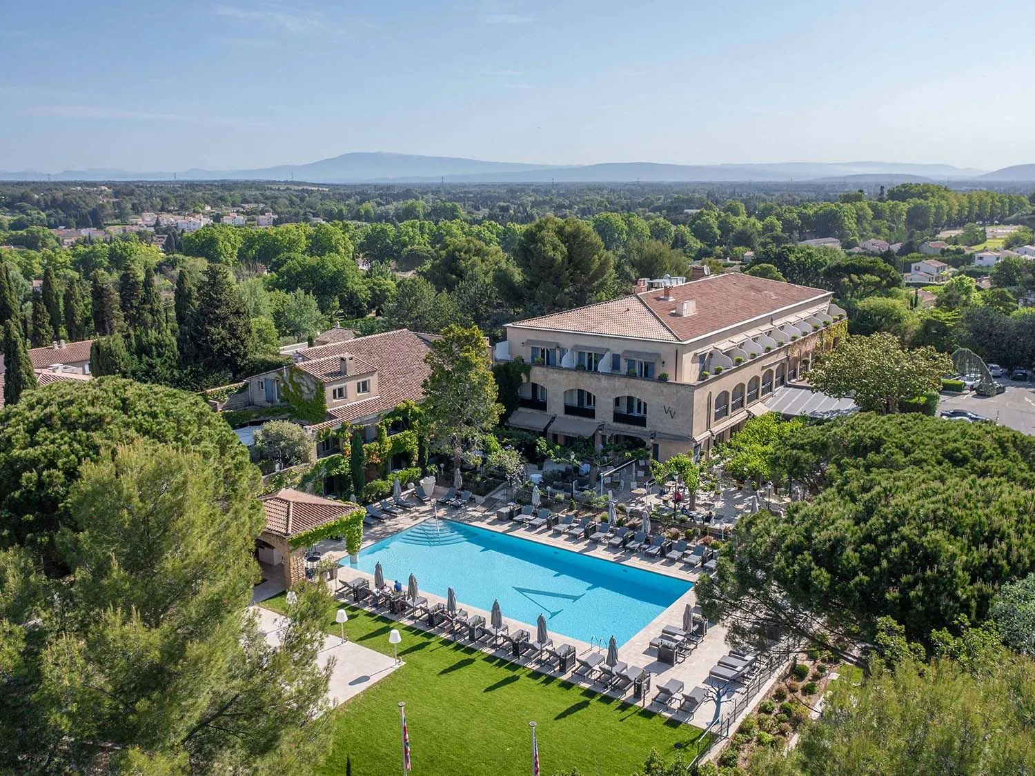 Le Vallon de Valrugues, Saint-Rémy-de-Provence, France: площадка для мероприятий