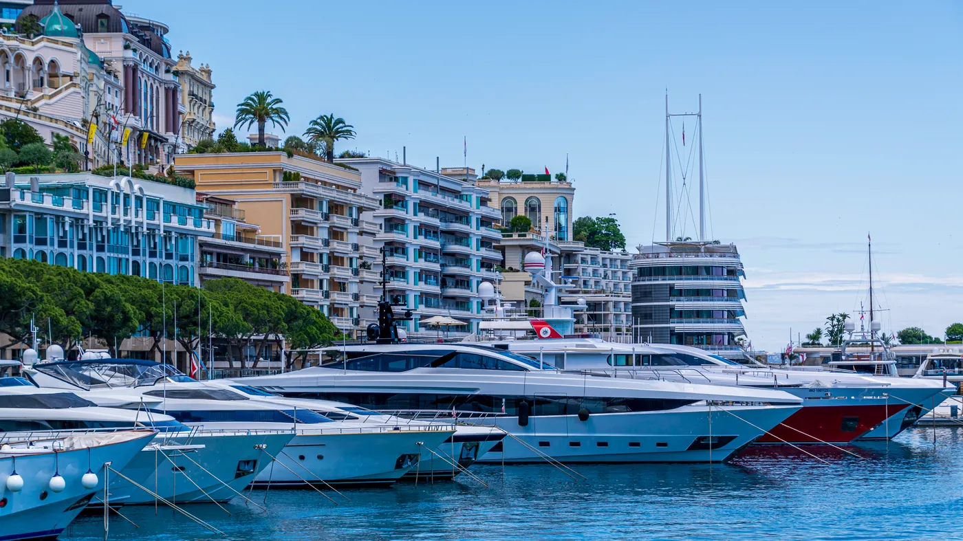 Yacht Club de Monaco, Monaco: 3D copy of the venue in the PWR Production library